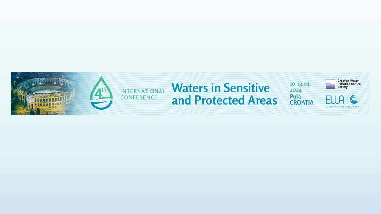 4th International Conference Waters in Sensitive and Protected Areas – Supported