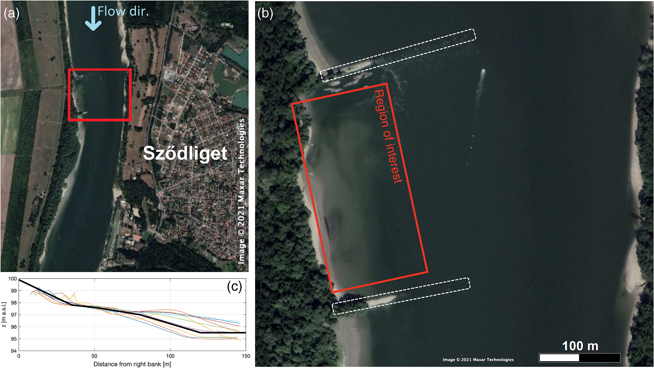 CFD analysis of environmentally friendly wave mitigation measures in river waterways
